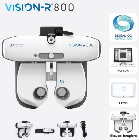 Foroptery Essilor VISION-R 800