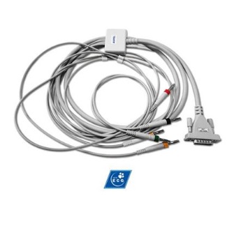Kable do aparatów EKG weterynaryjnych ASPEL KEKG-30W