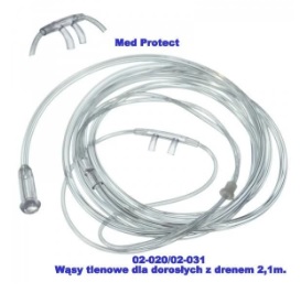 Kaniule podwójne do podawania tlenu Med Protect 02-031-E (021-BUDE-031)