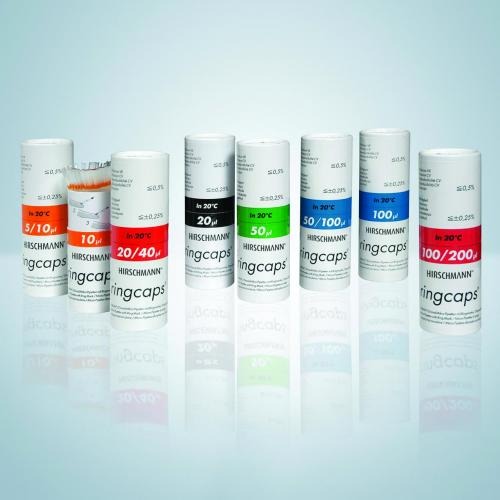 Kapilary laboratoryjne HIRSCHMANN ringcaps