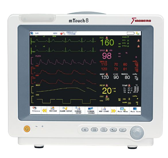 Kardiomonitory przyłóżkowe Sino-Hero mTouch 8
