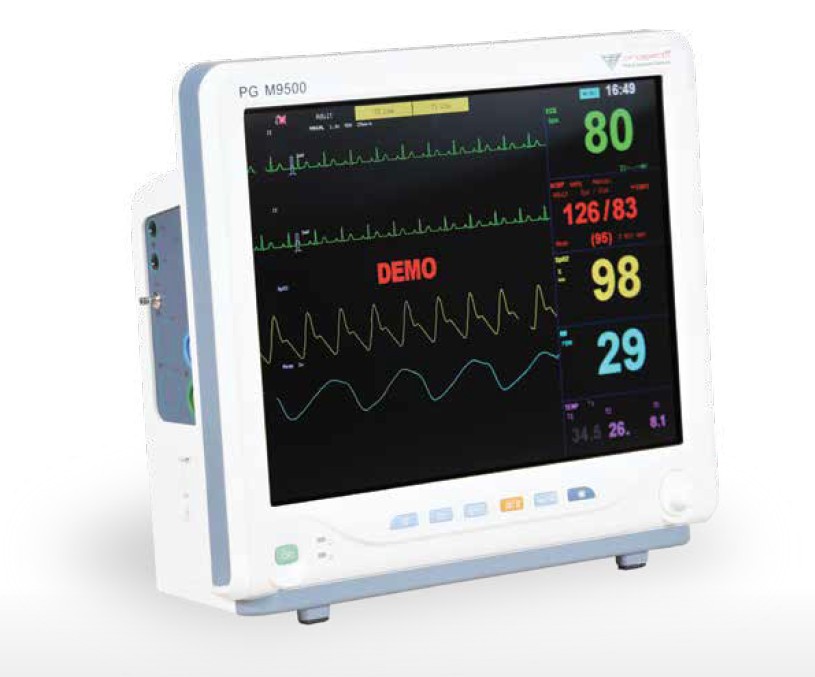 Kardiomonitory przyłóżkowe Progetti Medical PG M9500