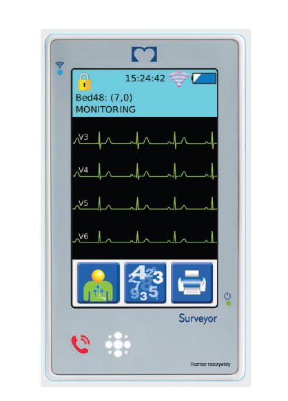 Kardiomonitory telemetryczne Mortara Surveyor S4