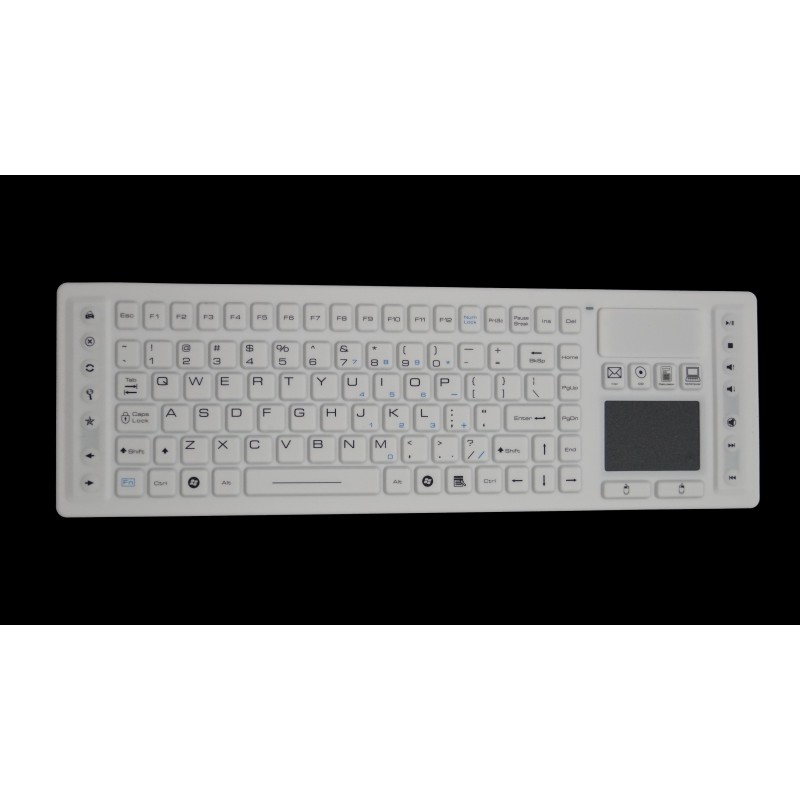 Klawiatury medyczne RuggedKEY RKM-IK104TPWL