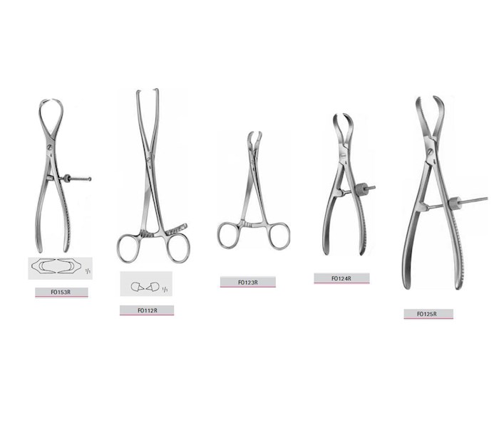 Kleszcze chirurgiczne i zabiegowe B.Braun Kleszcze repozycyjne