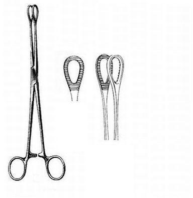 Kleszcze chirurgiczne i zabiegowe GAMA s. c. - dystrybutor importer Kleszczyki Foerster ryflowane proste