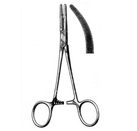Kleszcze chirurgiczne i zabiegowe GAMA s. c. - dystrybutor importer Kleszczyki Spencer-Wells zagięte