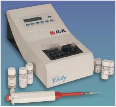 Koagulometry RAL Clotty