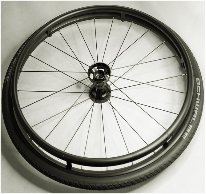 Koła do wózków inwalidzkich Recomedic K-620/25-CC24