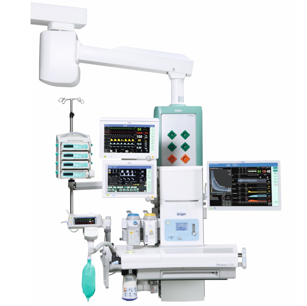 Kolumny anestezjologiczne Dräger Ambia