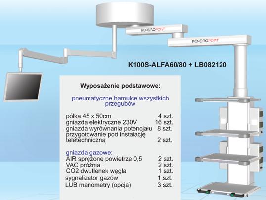 Kolumny pomocnicze B/D K100S-ALFA60/80+LB082120