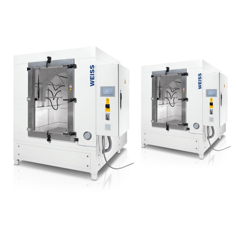 Komory deszczowe Weiss Technik Splash Water Test