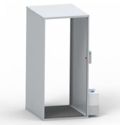 Komory do dezynfekcji osób, bramki, namioty, śluzy dezynfekcyjne DORA-METAL DM7001 - śluza dezynfekcyjna