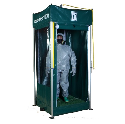 Komory do dezynfekcji osób, bramki, namioty, śluzy dezynfekcyjne HUGHES PORTADEC 1000/ PORTADEC 1000G