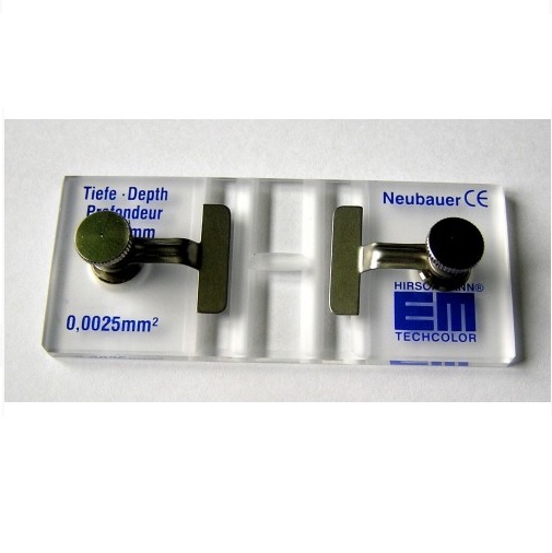 Komory do zliczania do mikroskopów HIRSCHMANN Neubauer