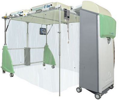 Komory izolacyjne, pomieszczenia do izolowania pacjentów AirInSpace Immunair