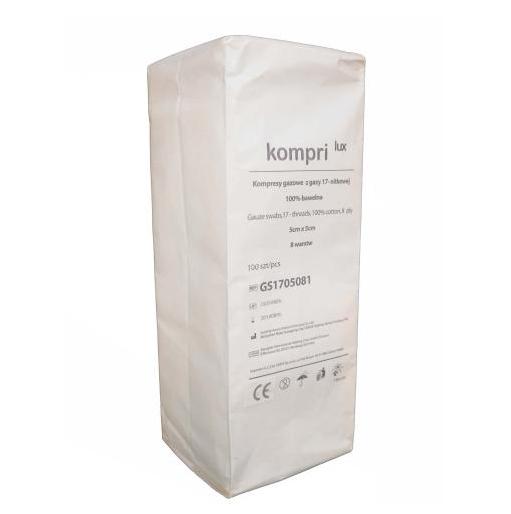 Kompresy z gazy ZARYS Kompri Lux