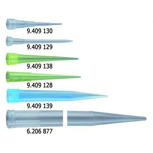 Końcówki do pipet Ratiolab niesterylne