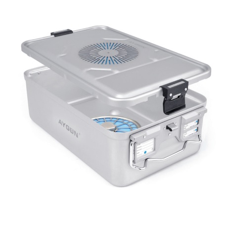 Kontenery do transportu i dezynfekcji instrumentów Aygun plazma