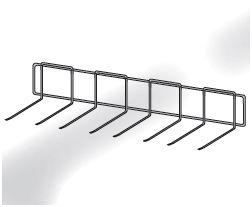 Kosze, półki i wieszaki do regałów listwowych TRIBO SK 7737/01