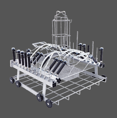 Kosze wsadowe i wózki do myjni medycznych Miele A 203
