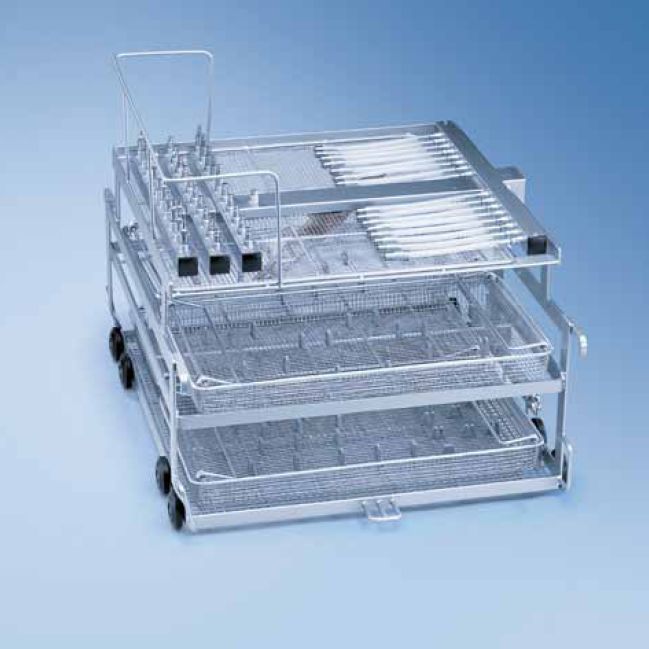Kosze wsadowe i wózki do myjni medycznych Miele E 529