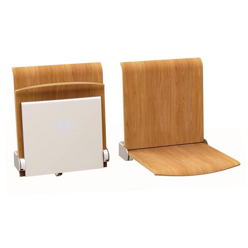 Krzesła mocowane do ściany do poczekalni medycznych MEBLANT Twist-1