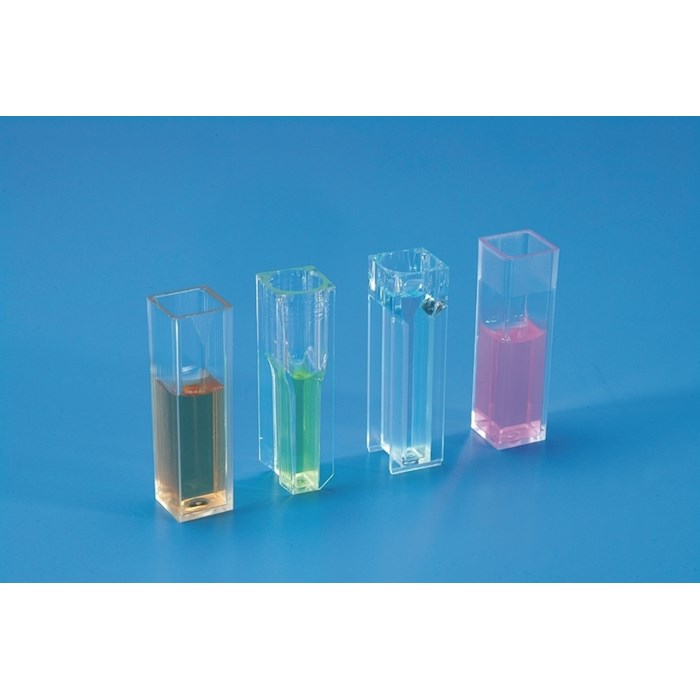 Kuwety pomiarowe Kartell PS semi-mikro