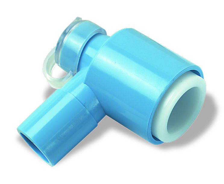 Łączniki anestezjologiczne ICU Medical Łącznik obrotowy kątowy 100/257/000