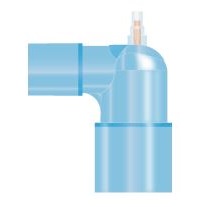 Łączniki anestezjologiczne Flexicare Medical Łączniki kominkowe jednorazowe