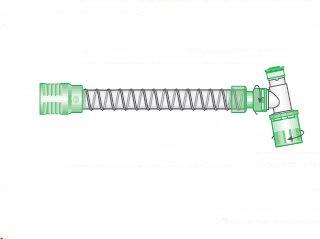 Łączniki anestezjologiczne INTERSURGICAL Smoothbore - przestrzeń martwa