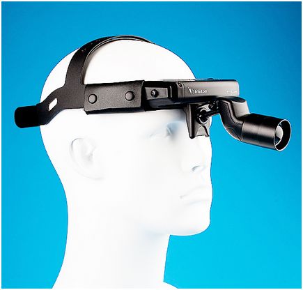 Lampy czołowe Bistos EyeScope + Astral BT410