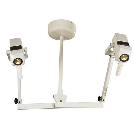 Lampy zabiegowe podwójne Luxo Coolspot II wersja podwójna na sufit