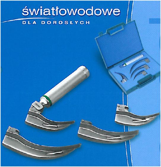 Laryngoskopy Farum Laryngoskopy światłowodowe dla dorosłych - Farum