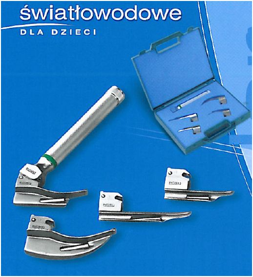 Laryngoskopy Farum Laryngoskopy światłowodowe dla dzieci - Farum