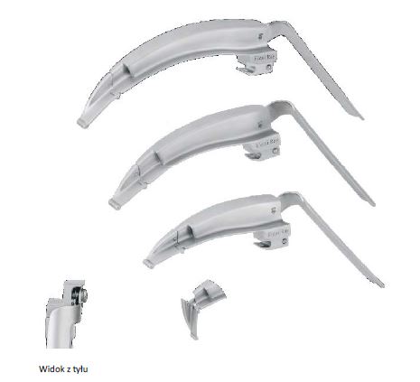 Laryngoskopy SG Manufacturers Łyżki światłowodowe do trudnej intubacji
