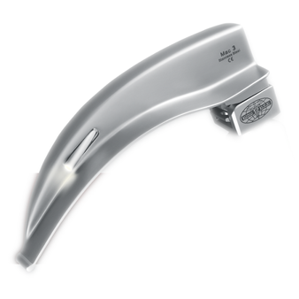 Laryngoskopy B/D Metalowa światłowodowa Macintosh / Miller