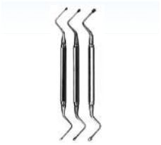 Łyżeczki zębodołowe stomatologiczne GAMA s. c. - dystrybutor importer Łyżeczki zębodołowe stomatologiczne