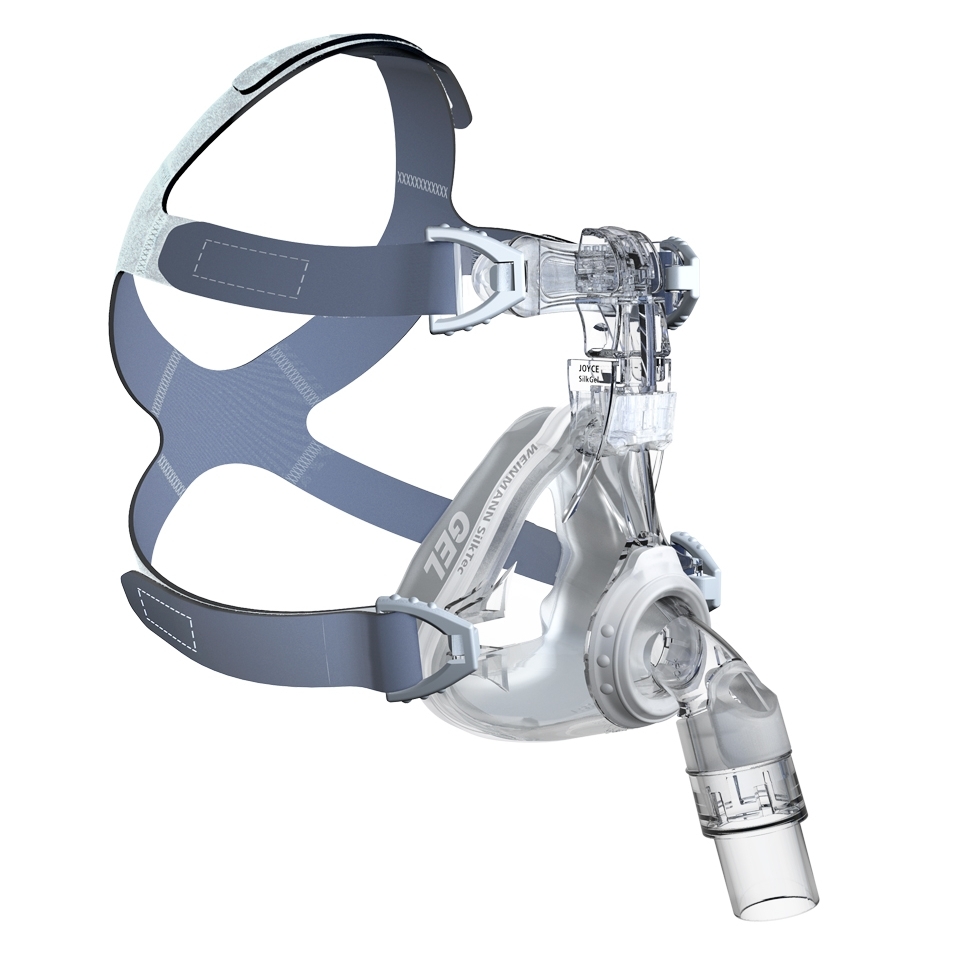 Maski do aparatów do bezdechu sennego i nieinwazyjnej wentylacji Weinmann SilkGel