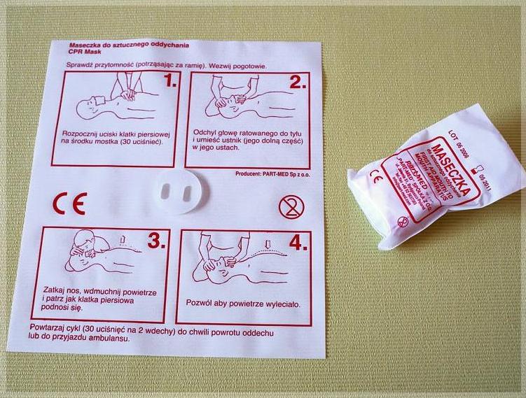 Maski do sztucznego oddychania - ratownicze PART-MED M1