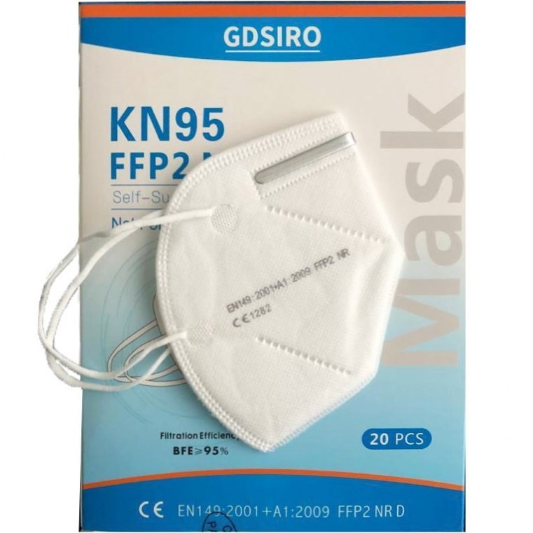 Maski ochronno-filtrujące GDSIRO FFP2 (KN95)