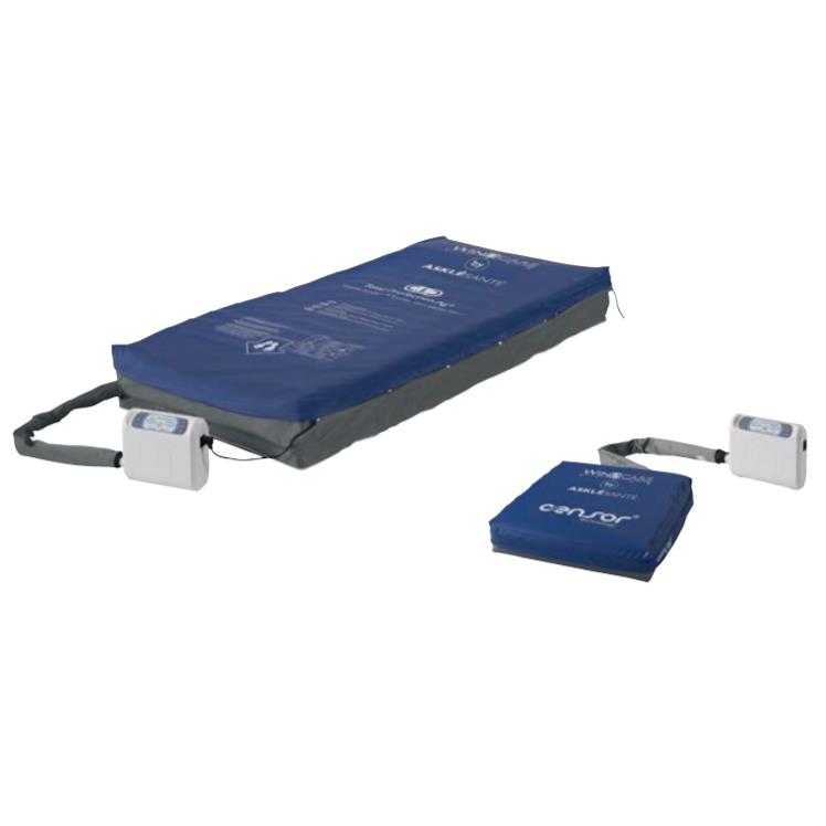 Materace przeciwodleżynowe zmiennociśnieniowe Winncare Axtair Automorpho Axensor