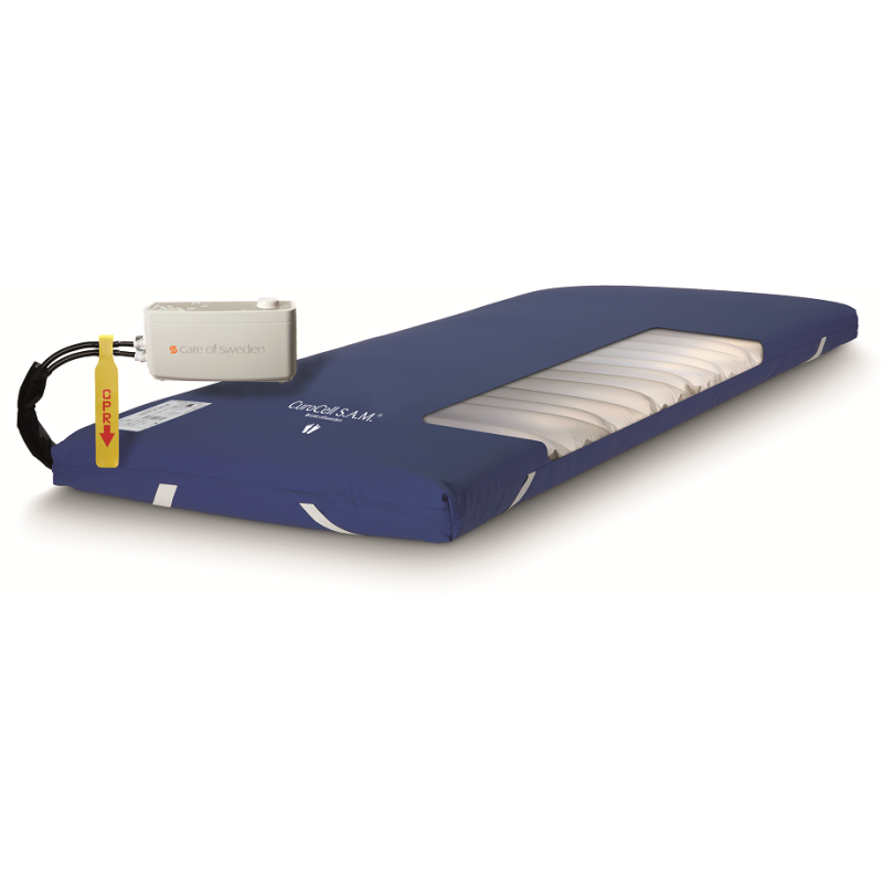 Materace przeciwodleżynowe zmiennociśnieniowe Care of Sweden CuroCell S.A.M PRO CF 10