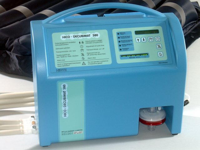 Materace przeciwodleżynowe zmiennociśnieniowe HICO HICO-Decubimat 380