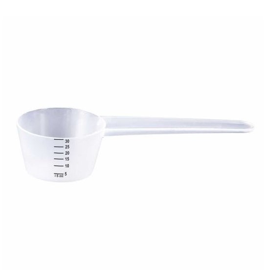 Miarki - naczynia miarowe B/D 30ml ze skalą