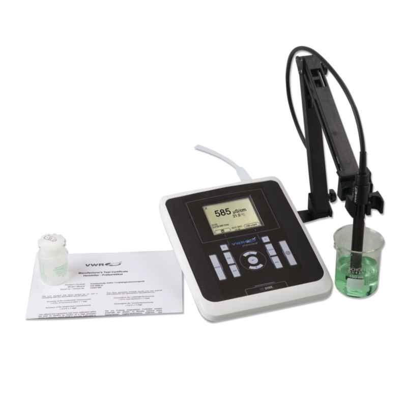 Mierniki konduktometryczne (konduktometry laboratoryjne) VWR CO 3100 L