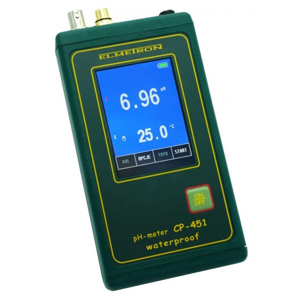 Mierniki pH (pH-metry laboratoryjne) Elmetron CP-451