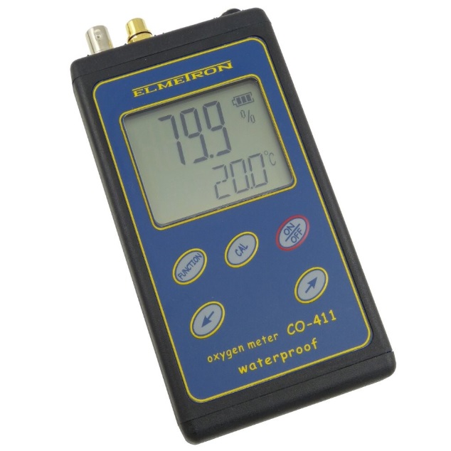 Mierniki tlenu (tlenomierze laboratoryjne) Elmetron CO-411