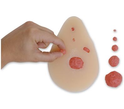 Modele zabiegowe Nasco Fantom piersi z wymiennymi guzkami