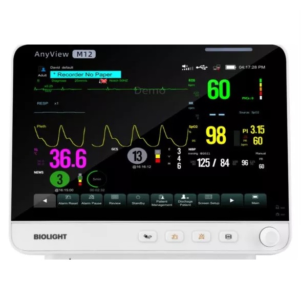 Monitory podstawowych funkcji życiowych BLT Biolight Seria M
